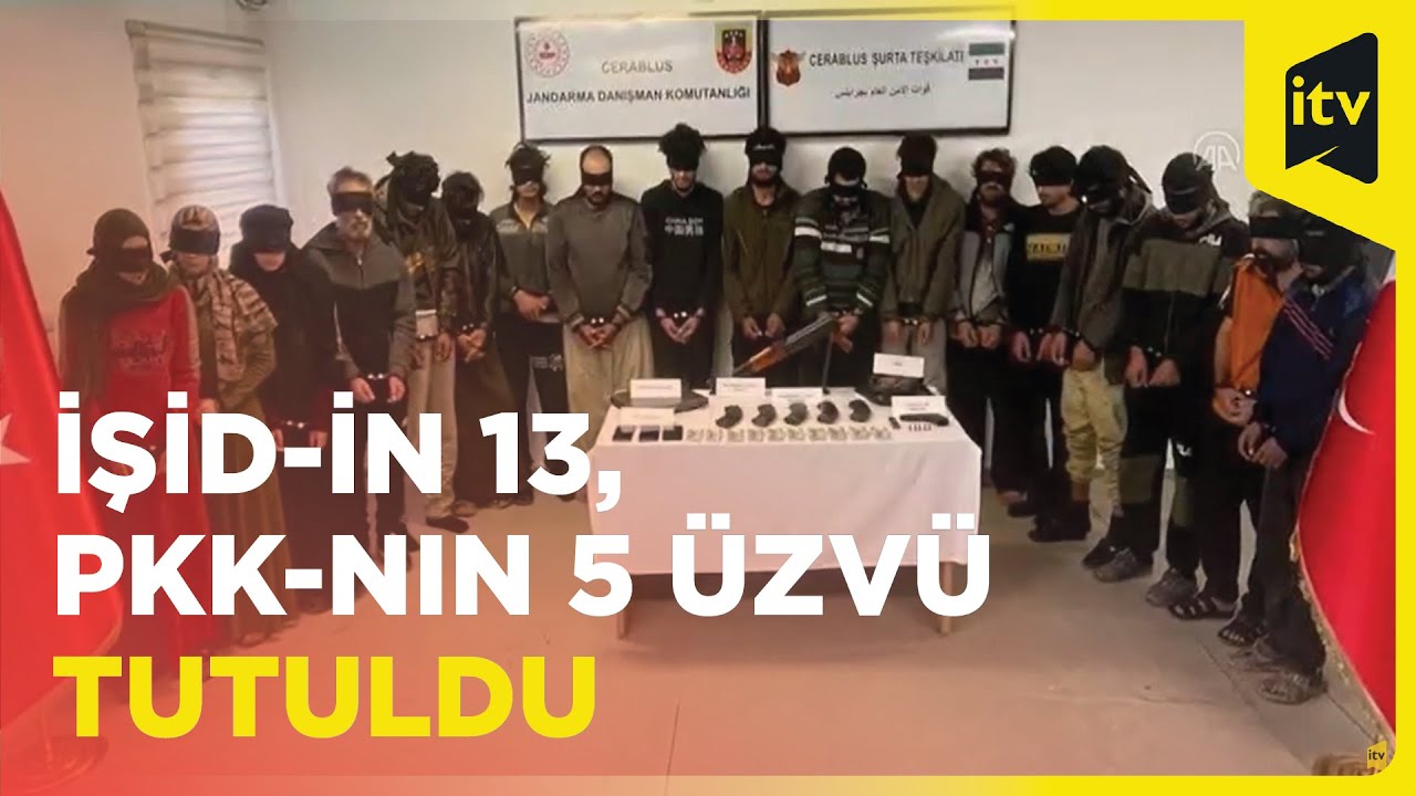 Türkiyə İraqın şimalında əməliyyat keçirdi - 13 İŞİD, 5 PKK üzvü tutuldu